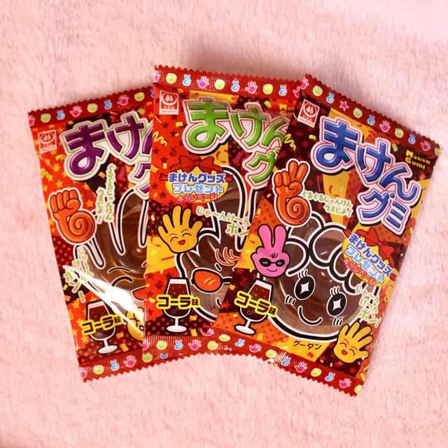 Gomitas Japonesas Manos.