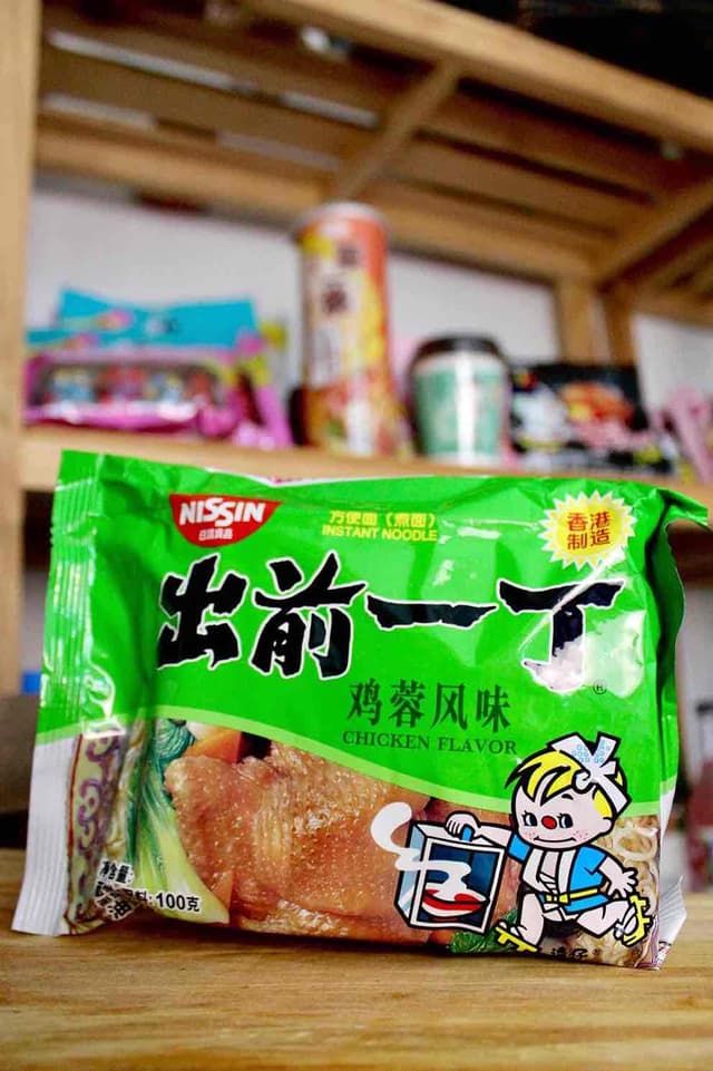 Fideo de Arroz Pollo.