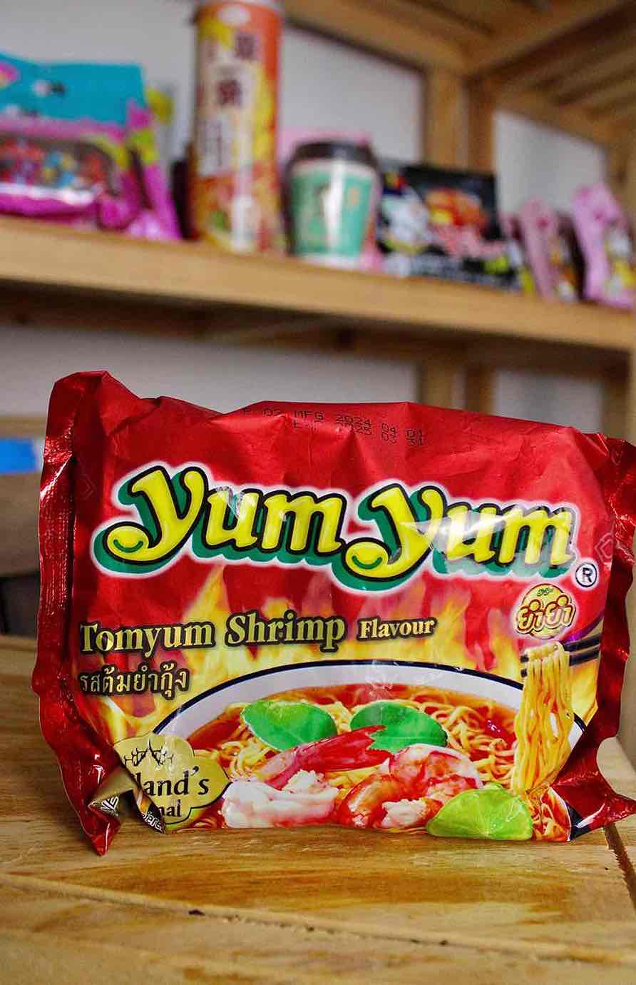 Fideos Tailandeses Camarón.