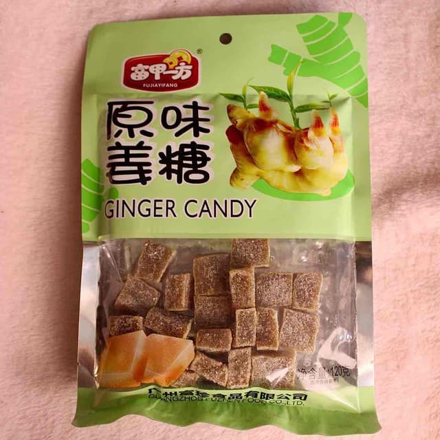 Caramelos de Jengibre.