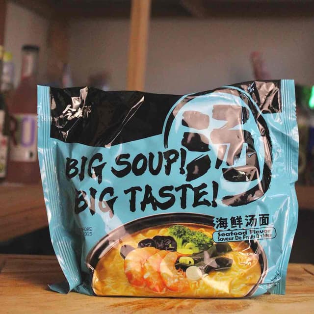 Big Soup fideos Camarón.