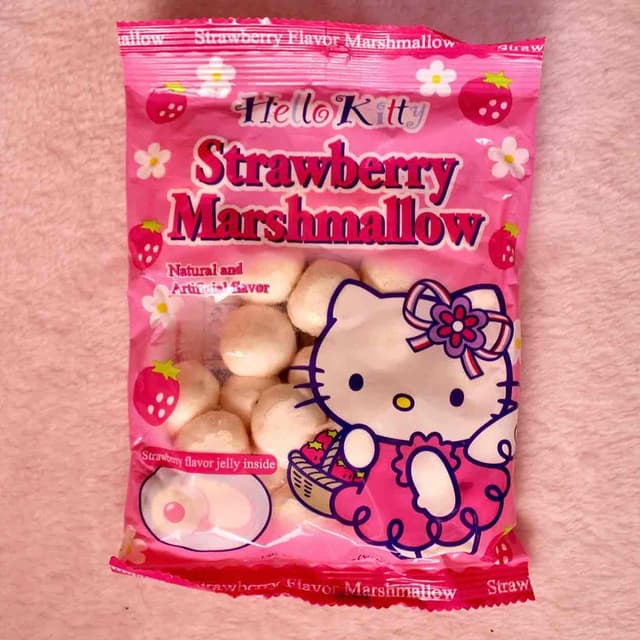 Malvaviscos Hello Kitty.