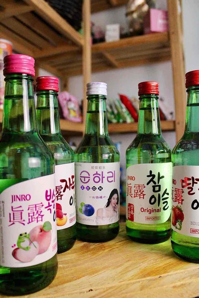 Soju Coreano.