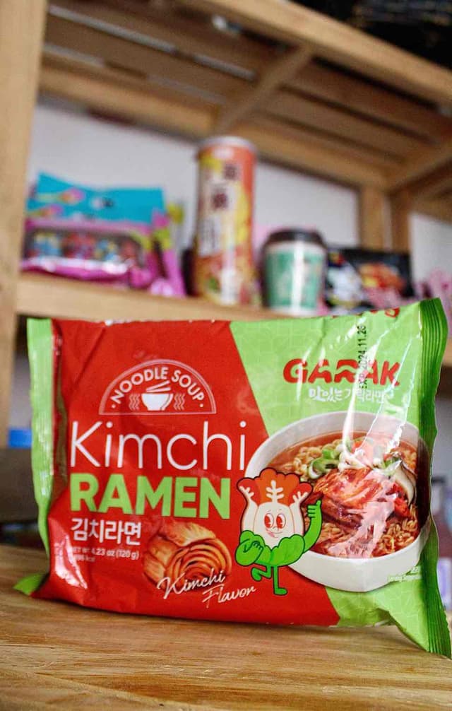 Fideos Coreanos Kimchi.