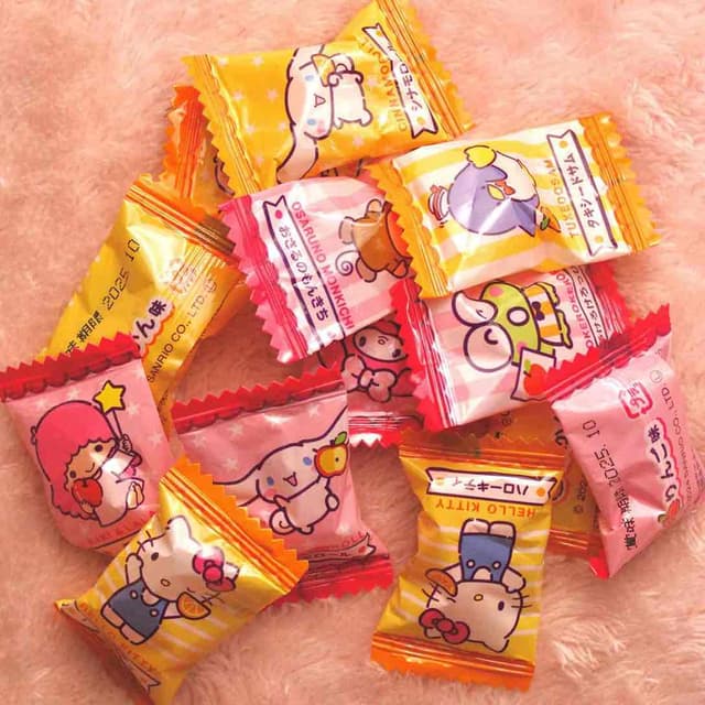 Caramelos Sanrio.