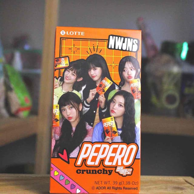 Pepero Crunchy New Jeans.